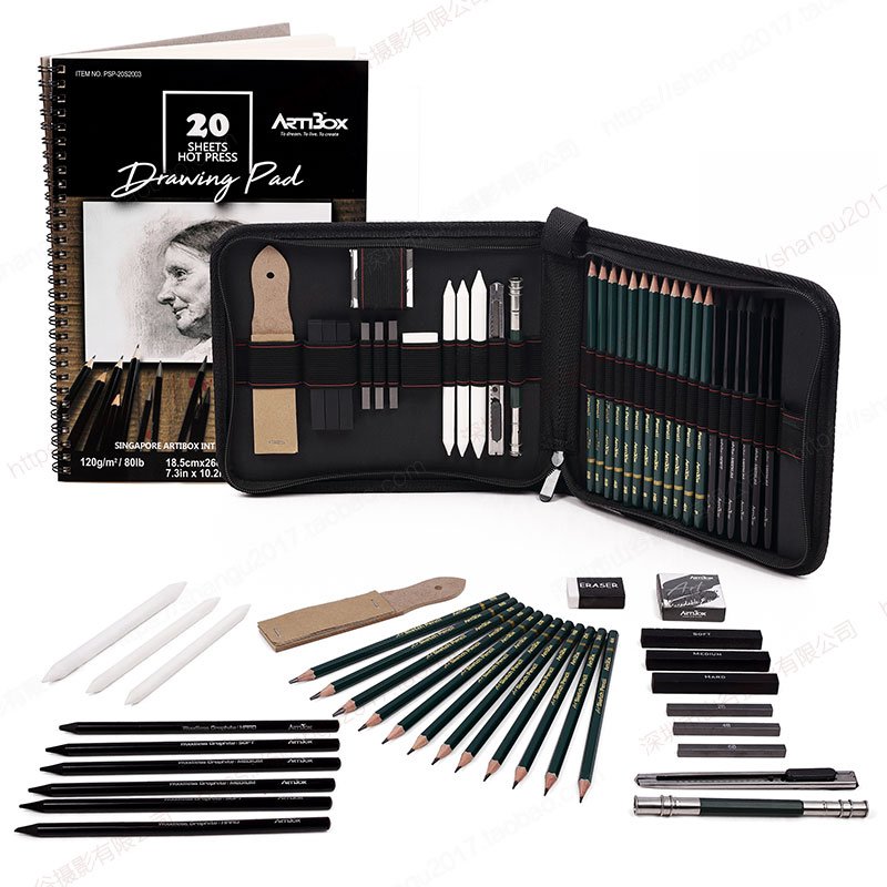 Pcs Sketch Pencil Set Professional | Kits Pencils Charcoal - 31 Pcs Sketch  Pencil Set - Aliexpress